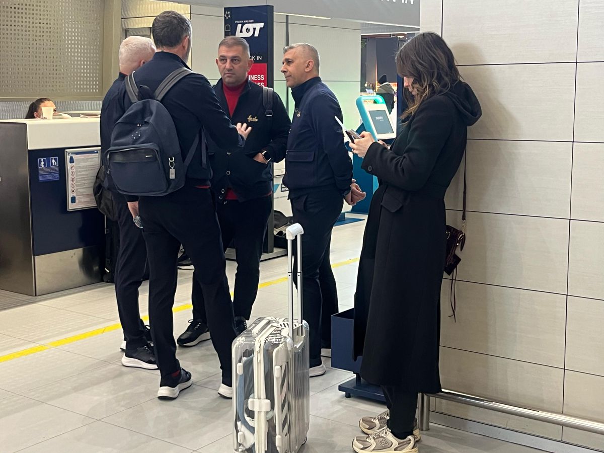 FCSB a plecat la Salonic pentru meciul cu PAOK din Europa League, foto: Carmen Dumitru / GSP