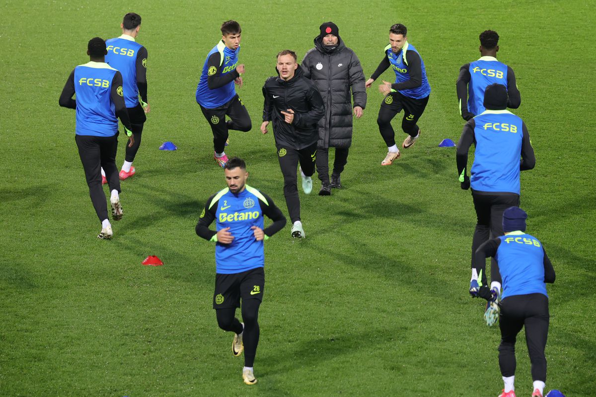 5 detalii de la antrenamentul FCSB » Elias Charalambous iritat, Miculescu apt pentru PAOK, s-a integrat Jordan Gele?