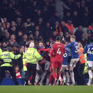 Final cu scandal la Everton - Liverpool/ Foto: Getty