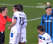 Penalty controversat în Club Brugge - Atalanta, foto: captură Prima Sport