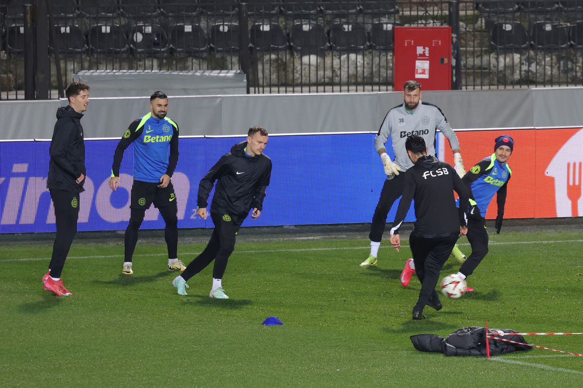 5 detalii de la antrenamentul FCSB » Elias Charalambous iritat, Miculescu apt pentru PAOK, s-a integrat Jordan Gele?