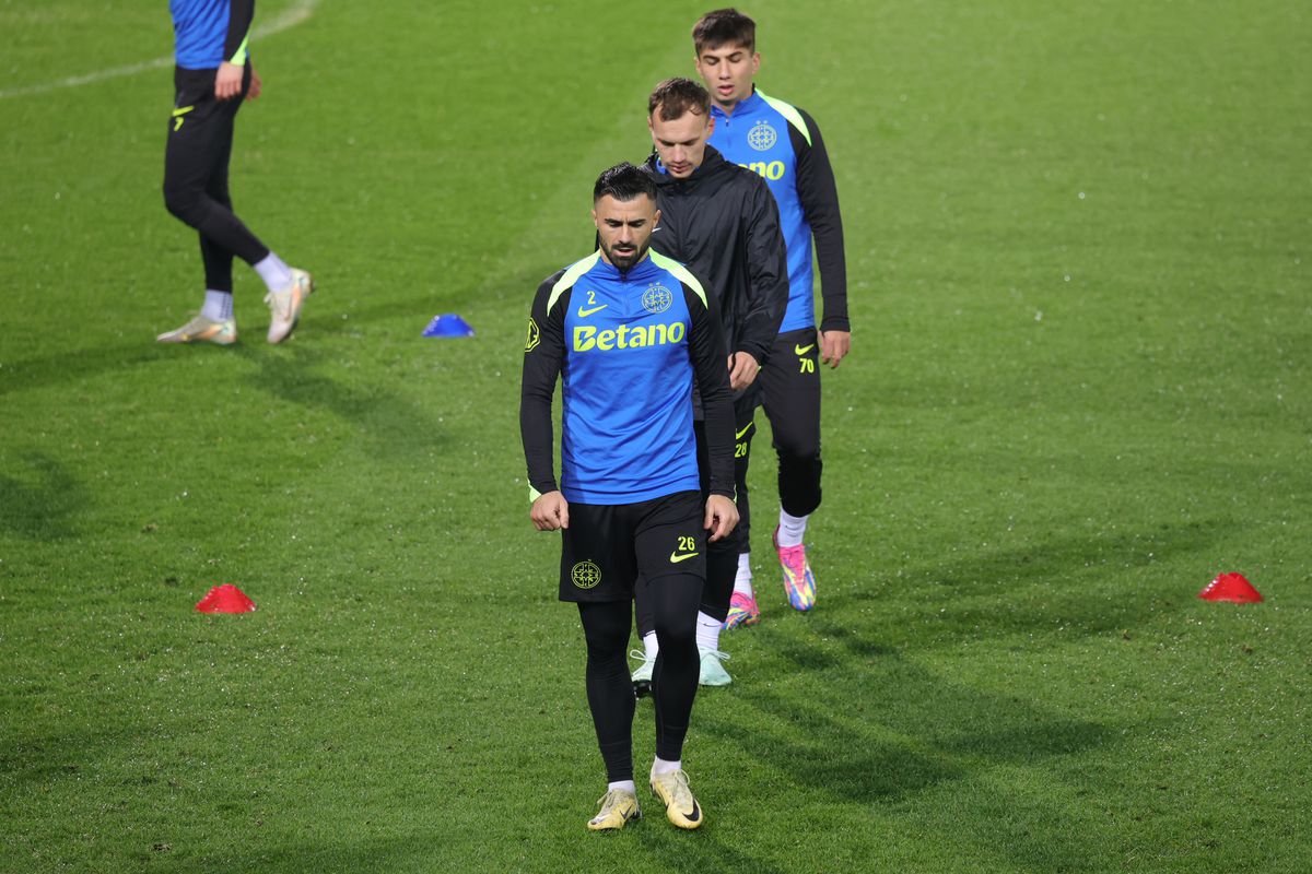5 detalii de la antrenamentul FCSB » Elias Charalambous iritat, Miculescu apt pentru PAOK, s-a integrat Jordan Gele?