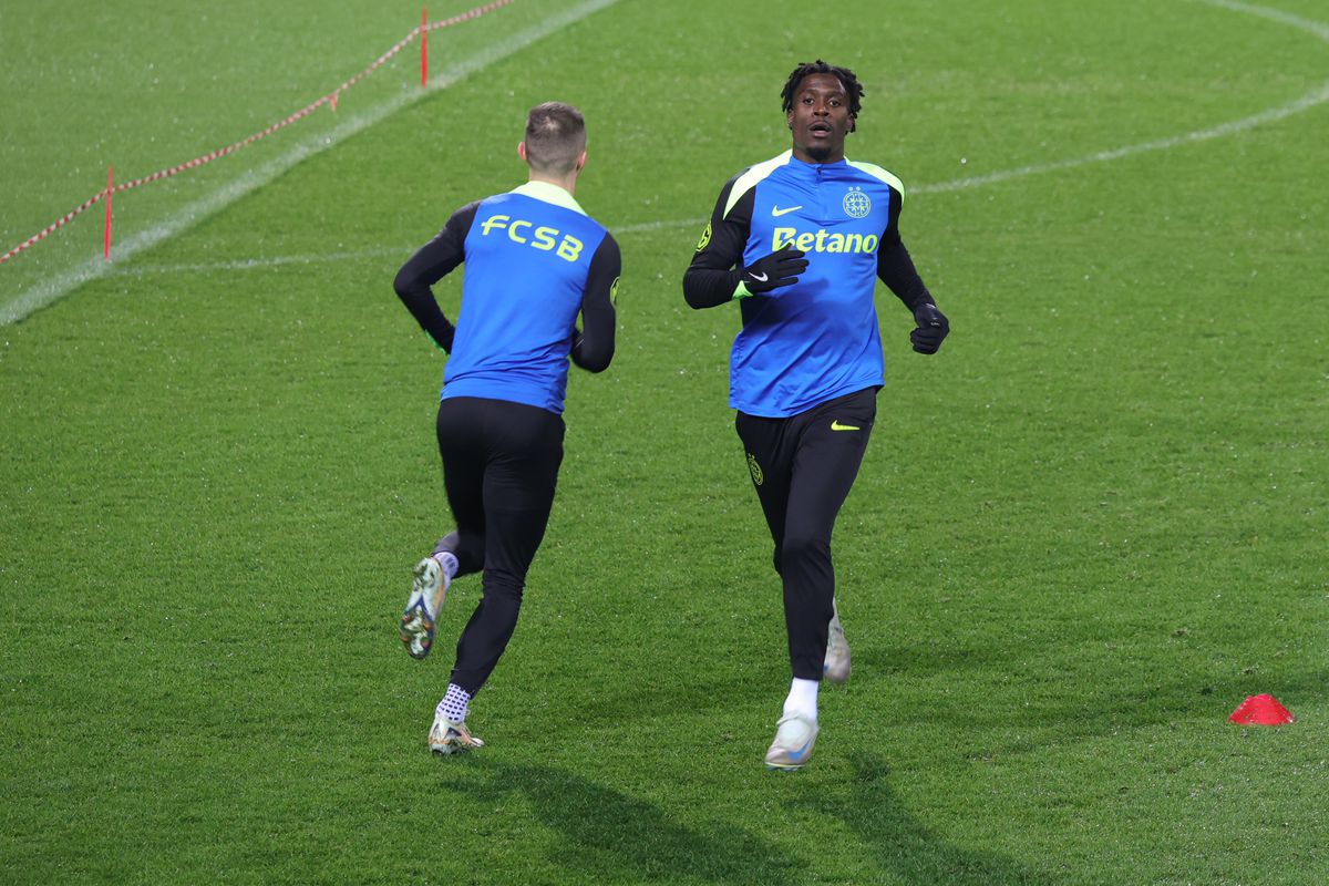 Antrenament oficial FCSB la Salonic 12.02.2025