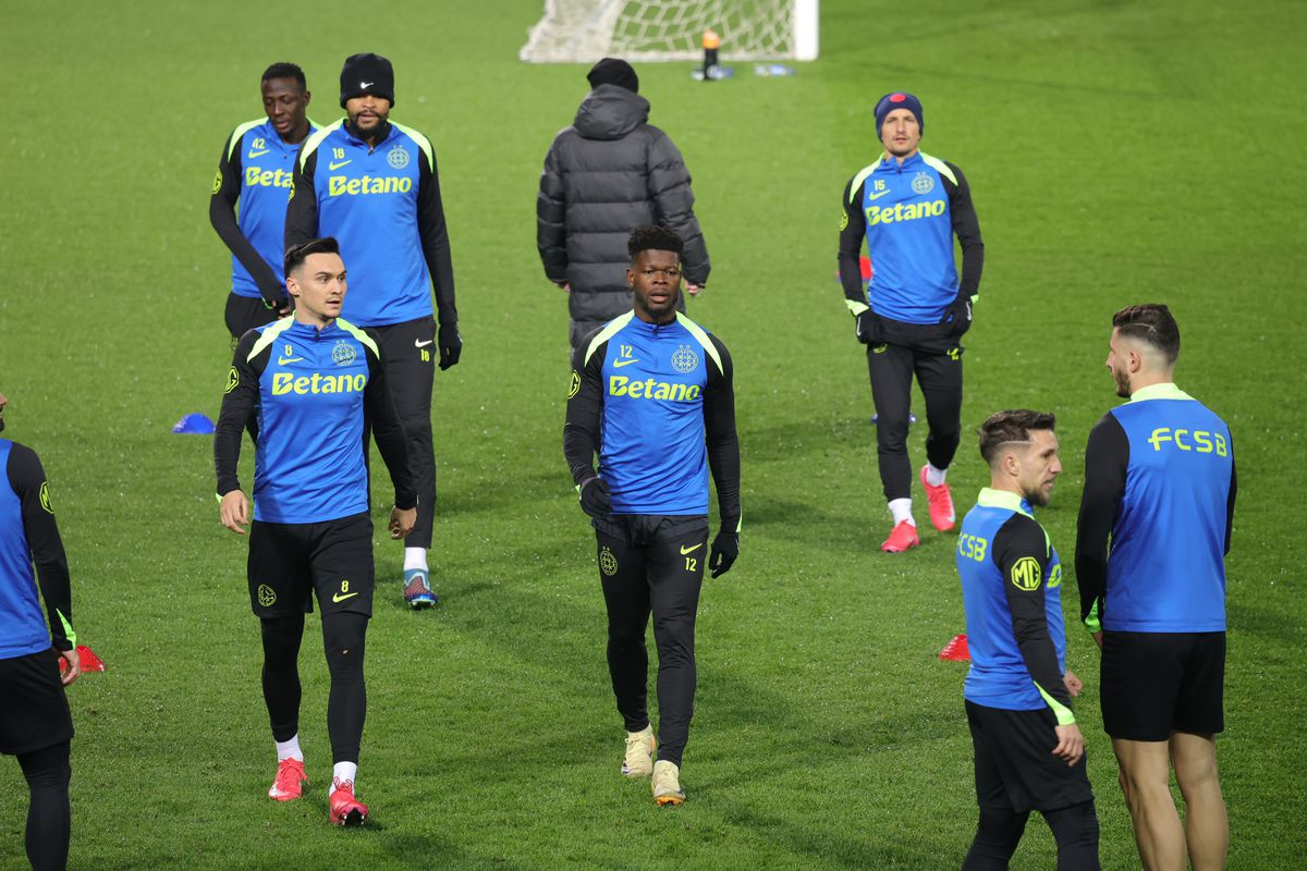5 detalii de la antrenamentul FCSB » Elias Charalambous iritat, Miculescu apt pentru PAOK, s-a integrat Jordan Gele?