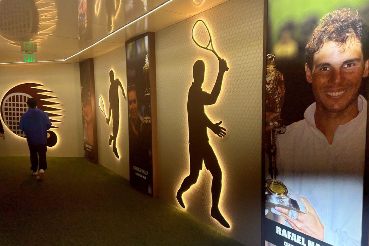 Complexul sportiv unde se desfășoară turneul de la Doha