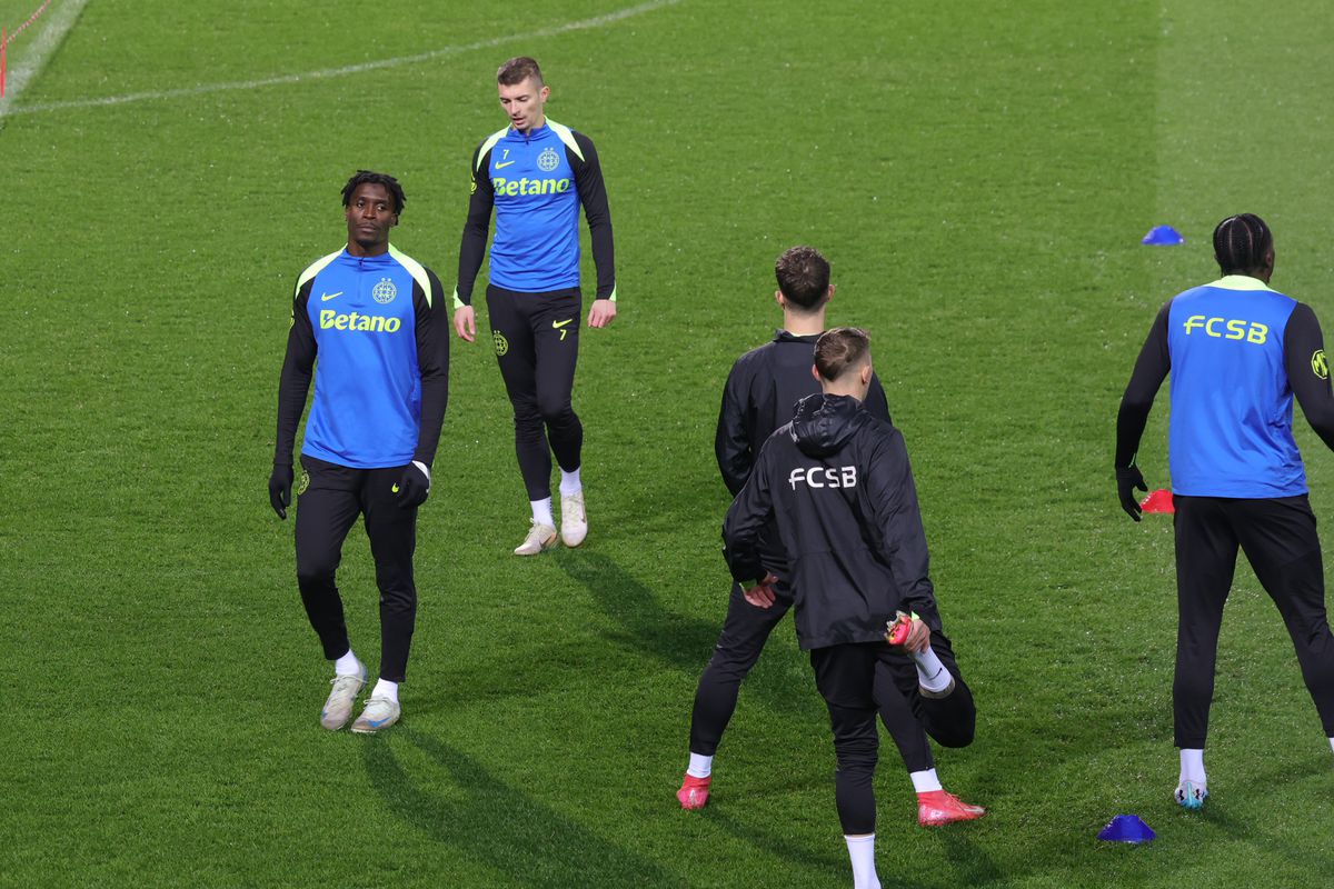 5 detalii de la antrenamentul FCSB » Elias Charalambous iritat, Miculescu apt pentru PAOK, s-a integrat Jordan Gele?