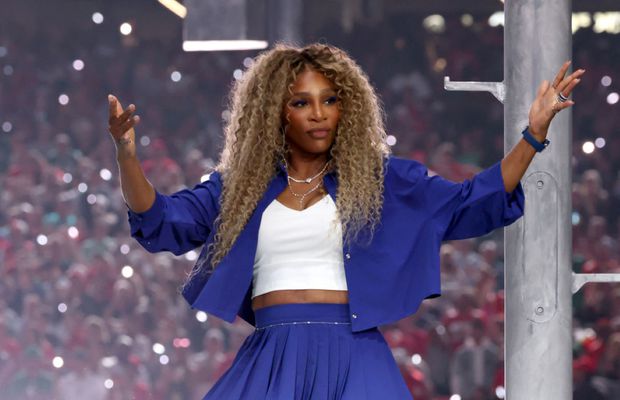 Serena Williams a dezvăluit cum a ajuns pe scena la Super Bowl » Are legătură cu un dans și cu un meci în care a învins-o pe Maria Sharapova