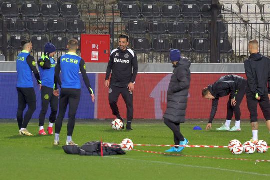 Imagini de la antrenamentul oficial al FCSB-ului înaintea meciului cu PAOK Salonic FOTO: Ionuţ Iordache (GSP)