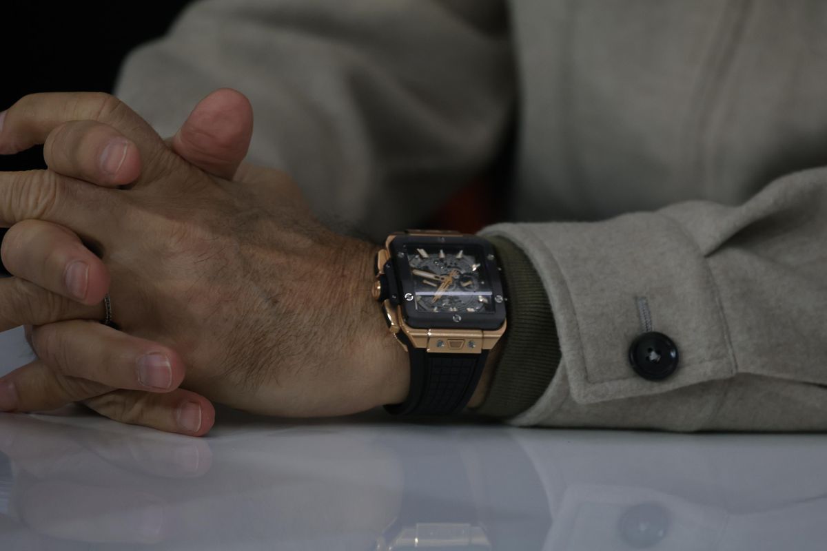 Accesoriile de 60.000 de euro pe care Răzvan Lucescu le-a adus la conferință, înainte de PAOK - FCSB