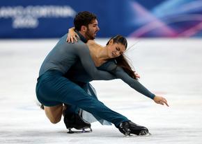 Francezii Laurence Fournier Beaudry și Guillaume Cizeron, aur în proba de dans