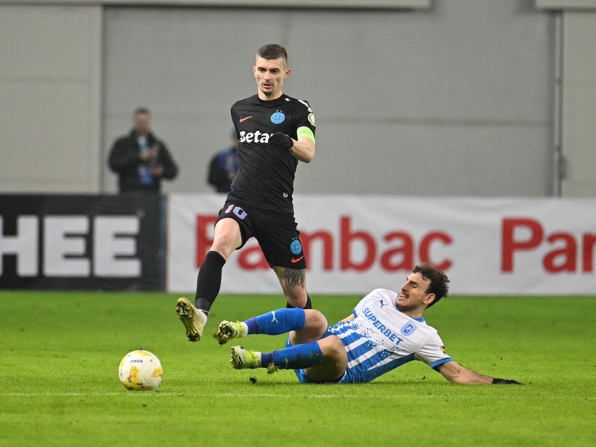 CSU Craiova - FCSB: cele mai tari imagini ale partidei de pe „Oblemenco”