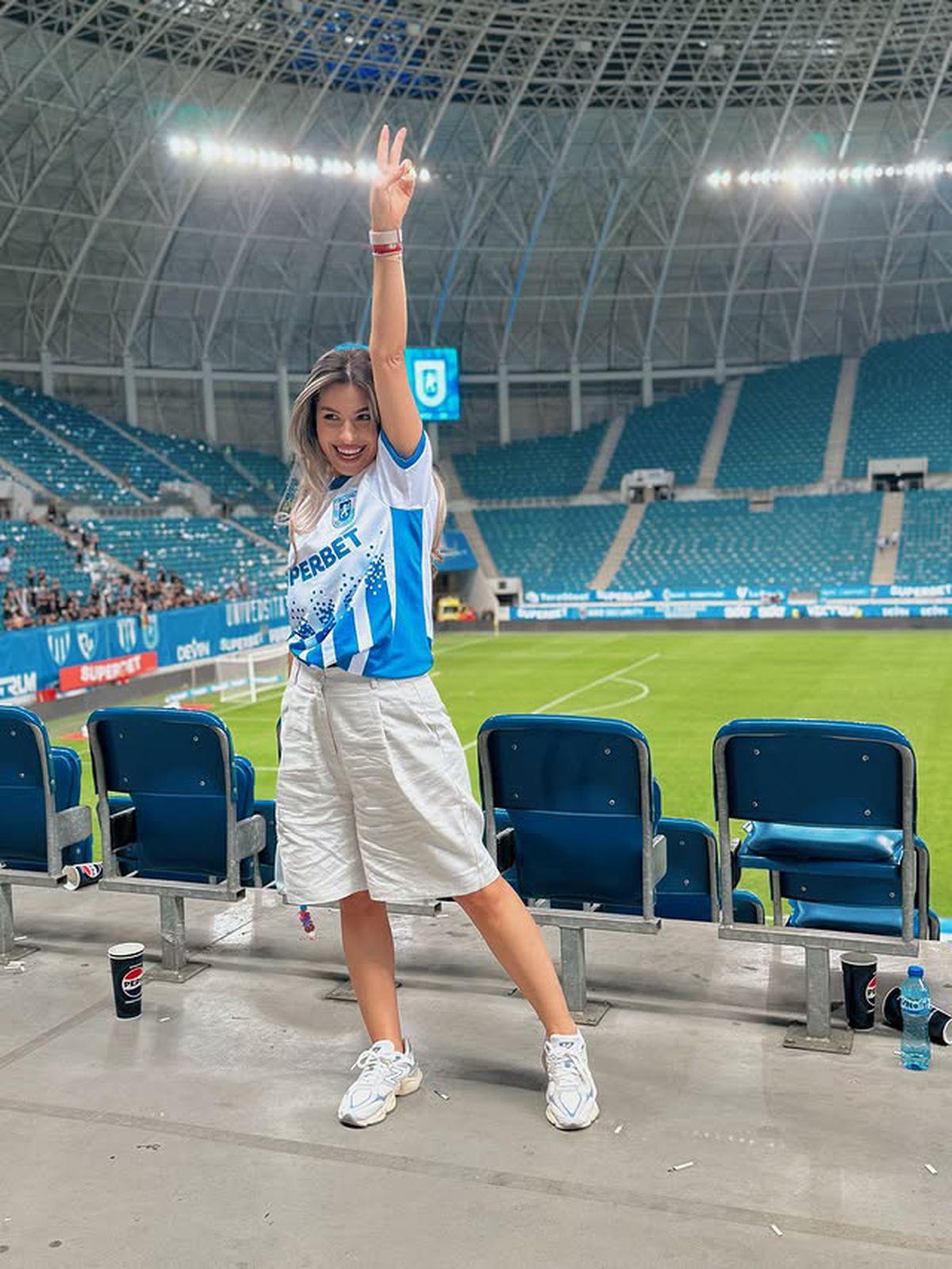 Florin Ștefan a marcat primul lui gol pentru Universitatea Craiova: „Ei i-am dedicat reușita”