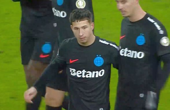 David Popa, după primul lui gol pentru FCSB: „Sper că l-am făcut mândru pe patron”