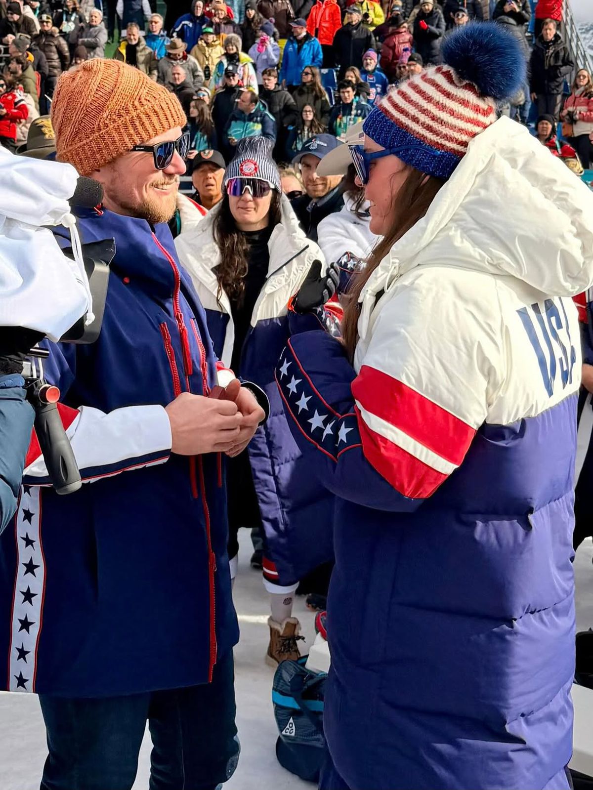 Campioana olimpică a fost cerută în căsătorie la baza pârtiei: „A depășit cu mult imaginația”