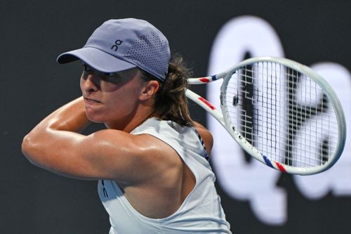 Iga Swiatek, eliminată de Maria Sakkari în sferturile de finală ale turneului de la Doha/Foto: Imago Images