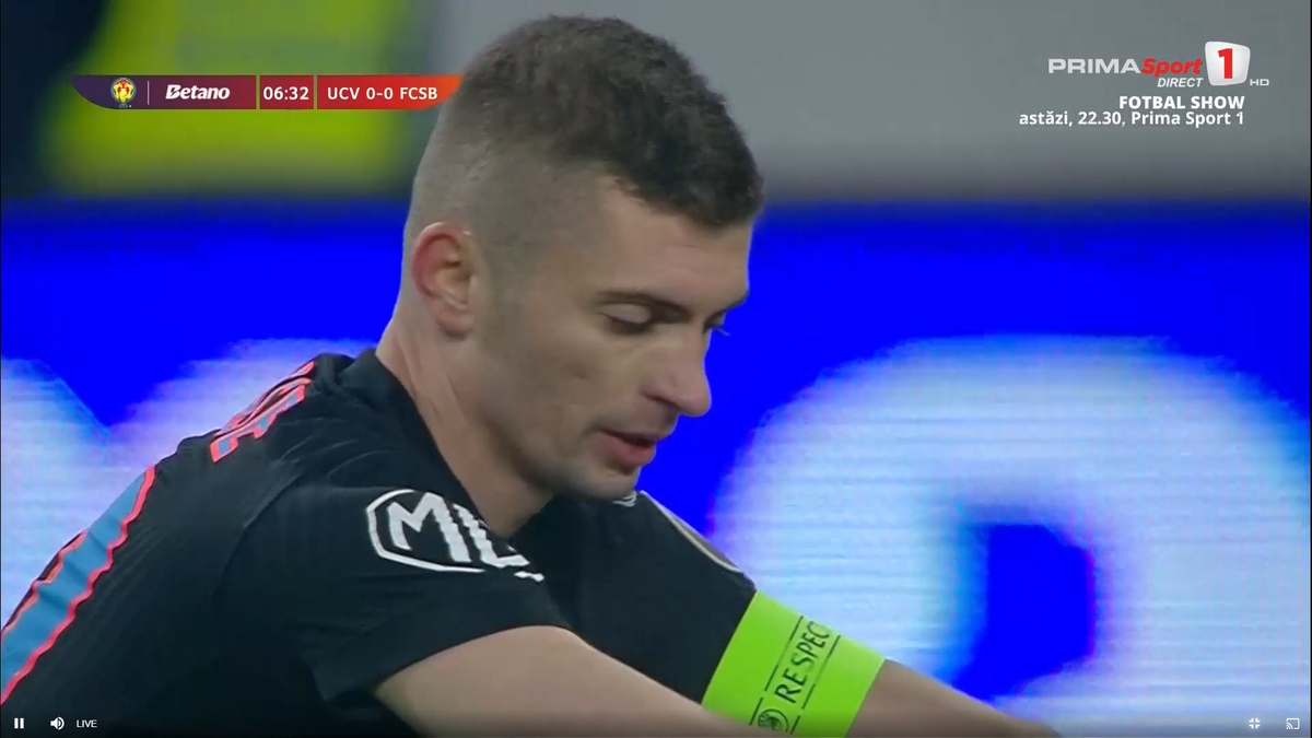 Florin Tănase, accidentat în Craiova - FCSB