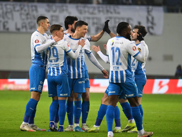 Univ. Craiova - FCSB / Sursă foto: Universitatea Craiova