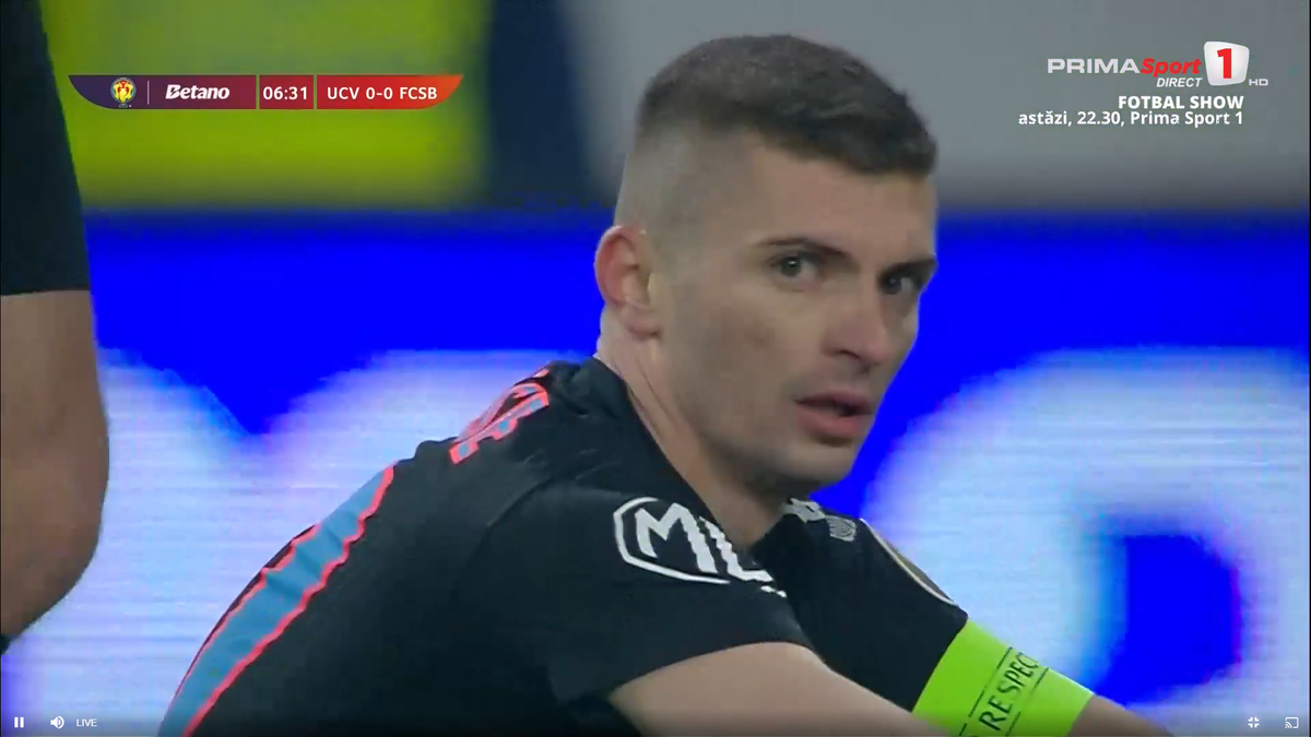 Florin Tănase, accidentat în Craiova - FCSB