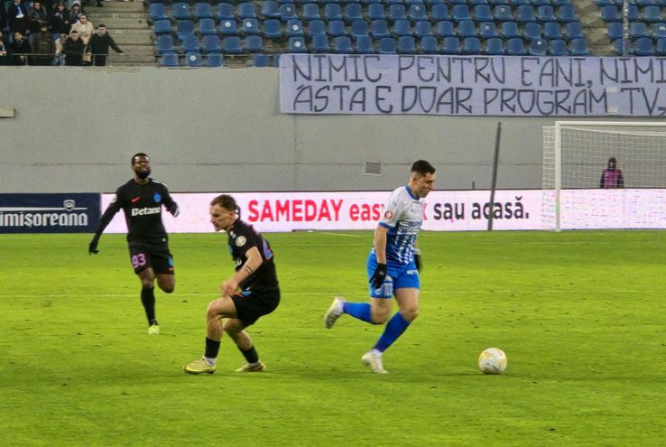 Univ. Craiova - FCSB / Sursă foto: Robert Vîrdol (GSP)