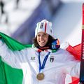 Italianca Federica Brignone, câștigătoare a aurului olimpic la Super-G la JO de la Milano-Cortina 2026 / Foto: Imago Images