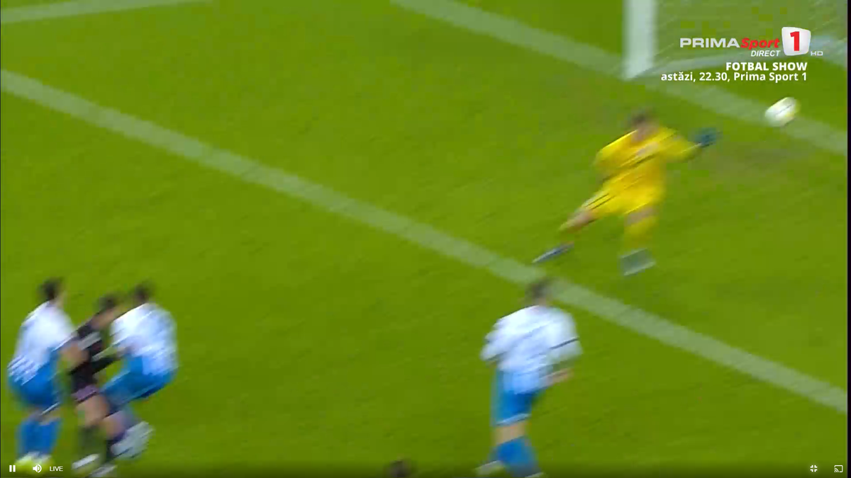 Golul marcat de David Popa în Craiova - FCSB