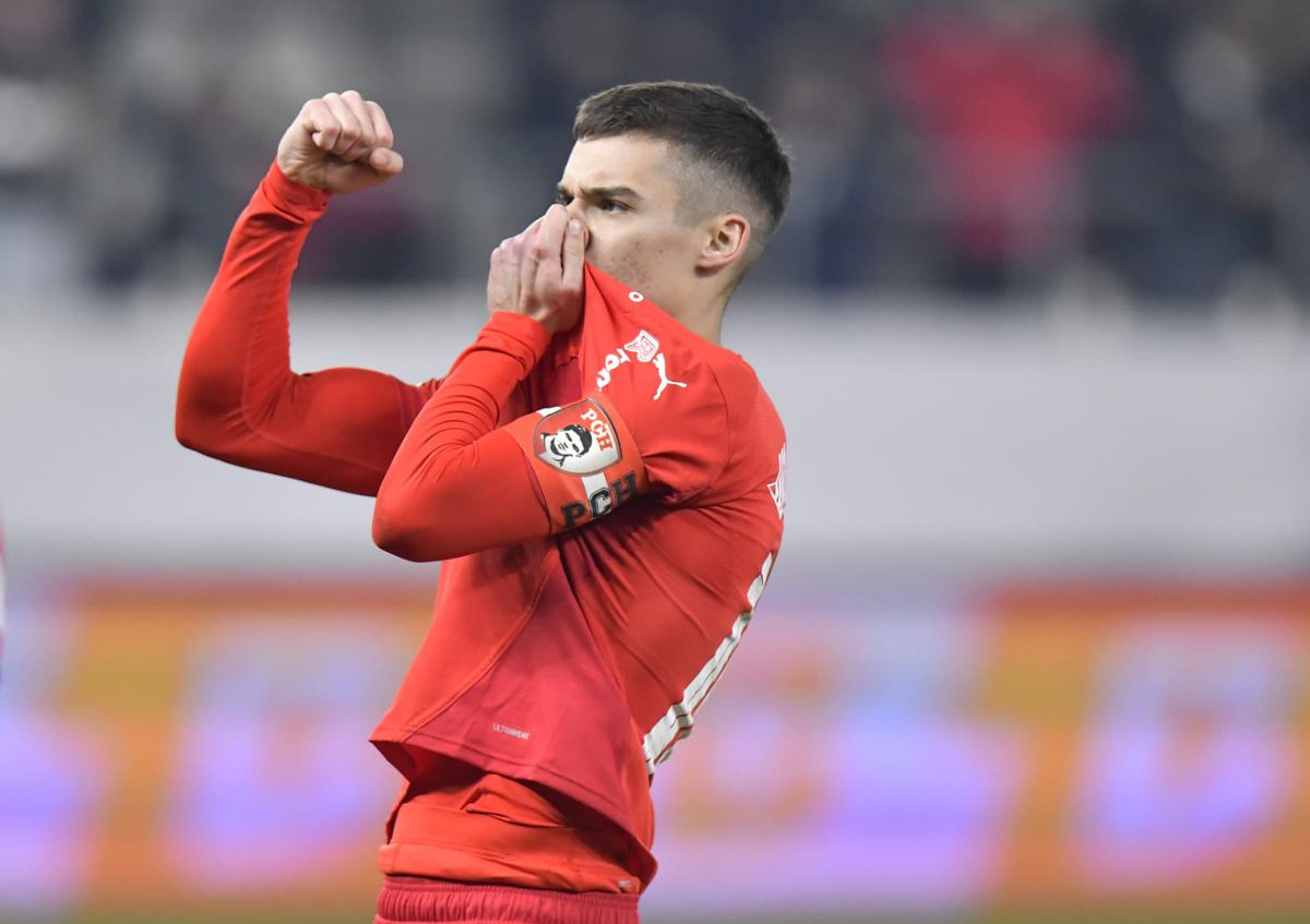 Dinamo se califică în „sferturile” Cupei României, după o victorie de control cu Hermannstadt » Traseu excelent pentru „câini” până în semifinale