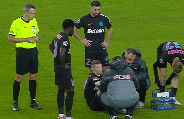 FCSB, lovită de blestem în Oltenia » Florin Tănase „s-a rupt”, iar Mihai Stoica a făcut o criză de nervi la oficială