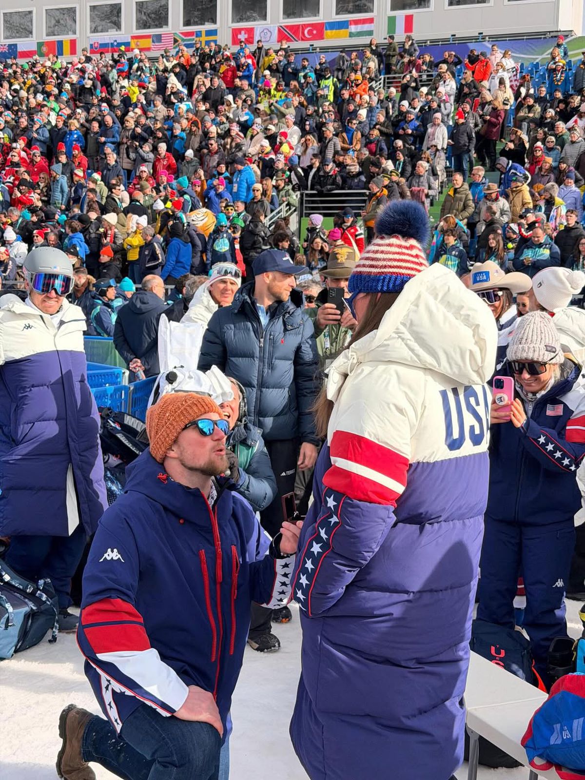 Campioana olimpică a fost cerută în căsătorie la baza pârtiei: „A depășit cu mult imaginația”