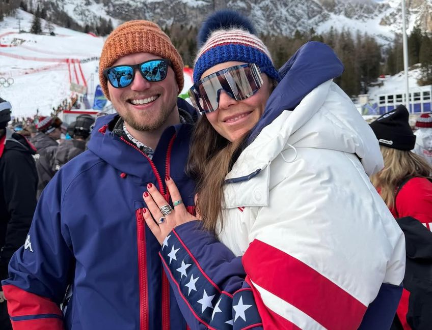 Breezy Johnson și logodnicul ei, Connor Watkins Foto: Instagram