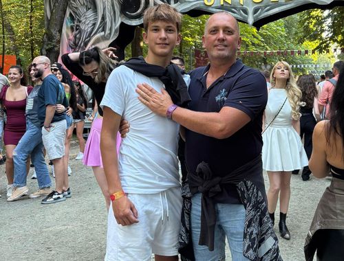 Maxim Crișan acuză că trei agresori au fost la un pas să producă o tragedie cu fiul său de 17 ani, Andrei. Foto: arhiva personală Maxim Crișan