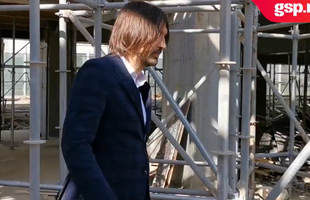 RAPID // VIDEO Dan Alexa, în vizită la stadionul Giulești, alături de Ovidiu Burcă