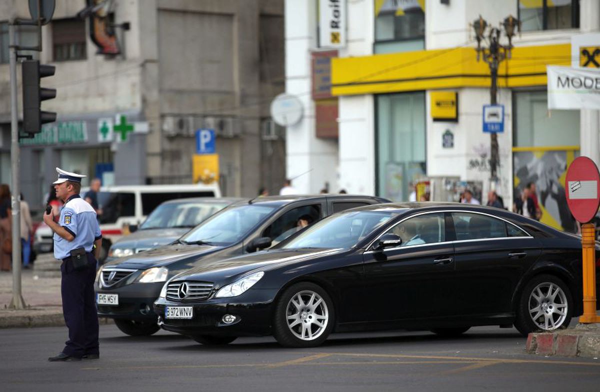 Traficul sufocant din București - imagini surprinse de agenții