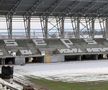 Stadionul din Sfântu Gheorghe prinde contur / Sursă foto: Facebook Sepsi OSK