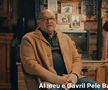 Gavrilă Pele Balint(58 de ani), fostul mare jucător al Stelei și al echipei naționale, promovează documentarul despre brazilianul Pepe (80 de ani).