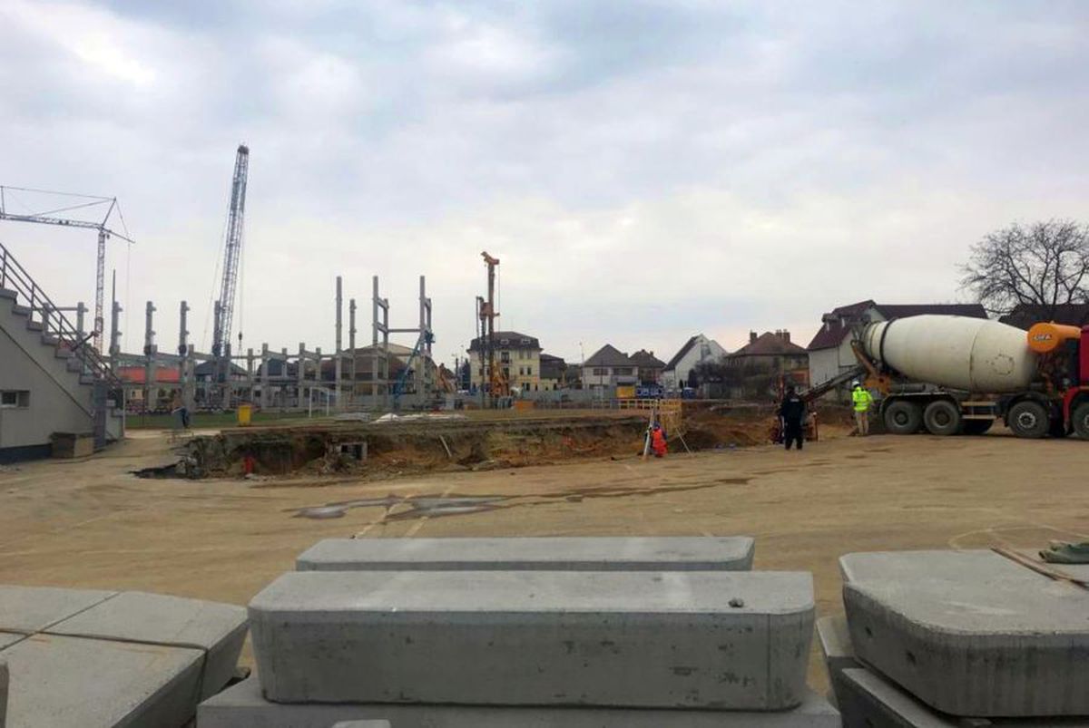 FOTO+VIDEO EXCLUSIV Gazeta a vizitat șantierul noului stadion din Sibiu » Suma fără precedent cheltuită de Primărie + când va fi gata