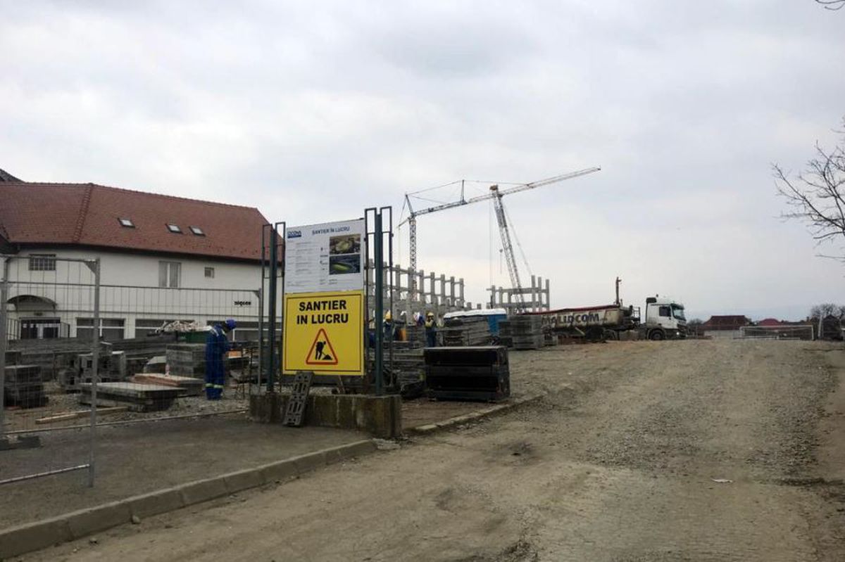 FOTO+VIDEO EXCLUSIV Gazeta a vizitat șantierul noului stadion din Sibiu » Suma fără precedent cheltuită de Primărie + când va fi gata