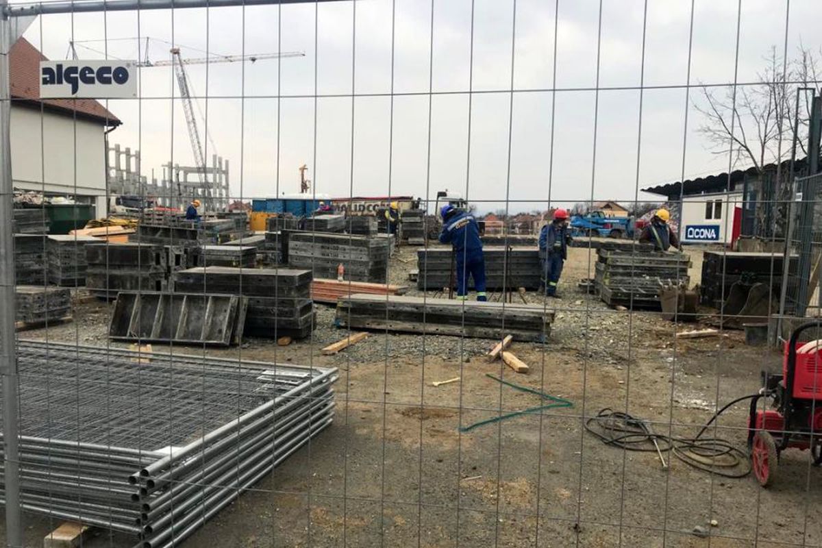 FOTO+VIDEO EXCLUSIV Gazeta a vizitat șantierul noului stadion din Sibiu » Suma fără precedent cheltuită de Primărie + când va fi gata