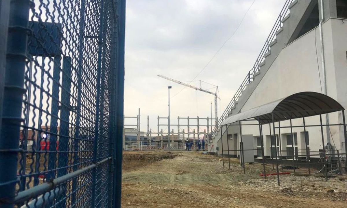 FOTO+VIDEO EXCLUSIV Gazeta a vizitat șantierul noului stadion din Sibiu » Suma fără precedent cheltuită de Primărie + când va fi gata