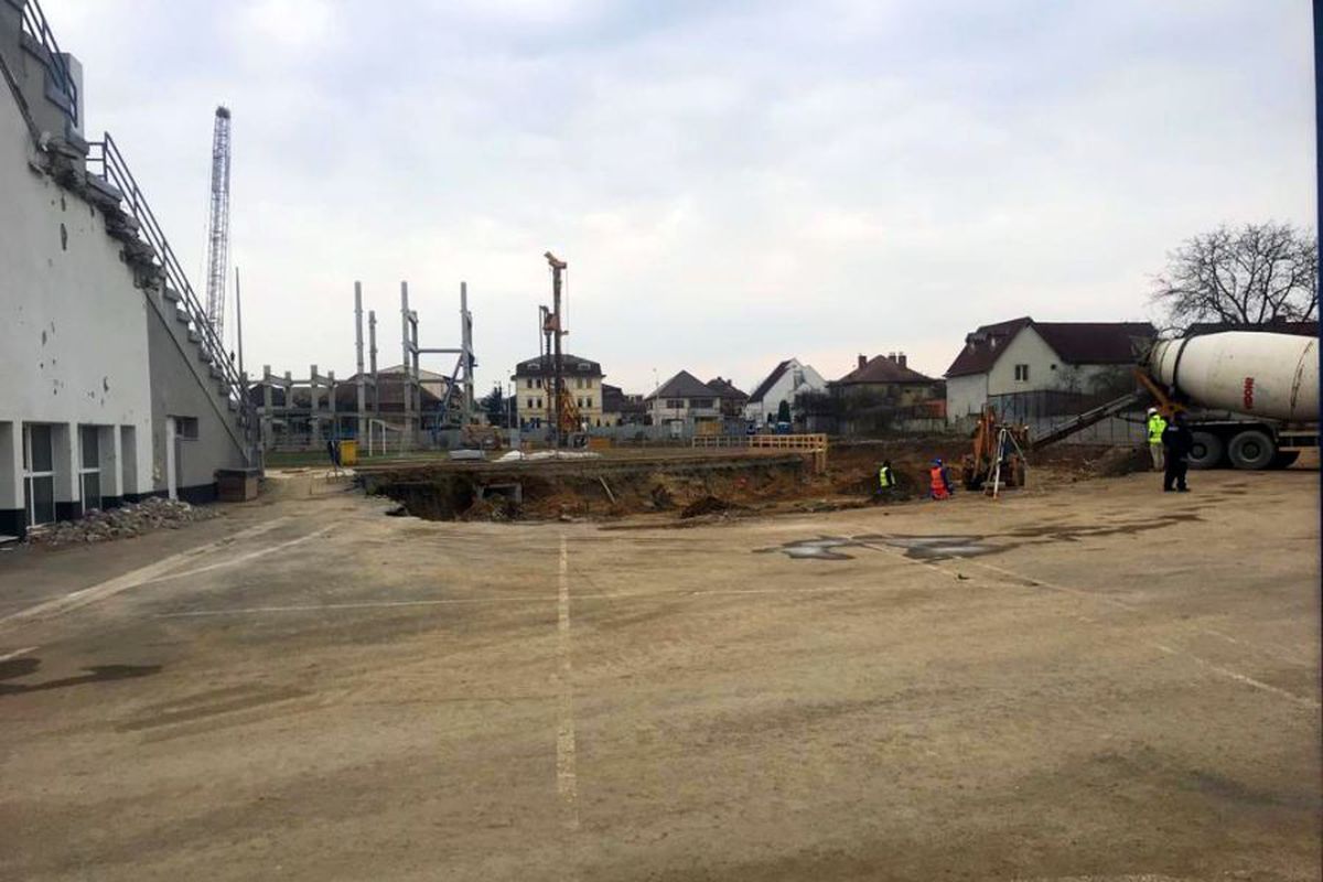 FOTO+VIDEO EXCLUSIV Gazeta a vizitat șantierul noului stadion din Sibiu » Suma fără precedent cheltuită de Primărie + când va fi gata