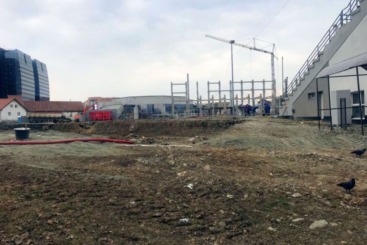 GSP a mers pe șantier » Stadiul lucrărilor la arena din Sibiu