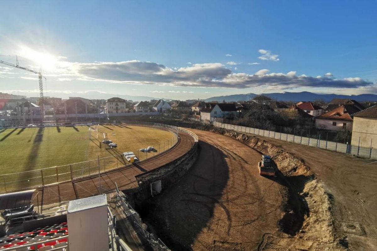 FOTO+VIDEO EXCLUSIV Gazeta a vizitat șantierul noului stadion din Sibiu » Suma fără precedent cheltuită de Primărie + când va fi gata