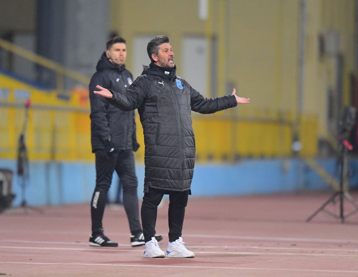 Gaz Metan - Craiova 0-2. Marinos Ouzounidis așteaptă întăririle: „Cu ei am avea mai multe soluții”