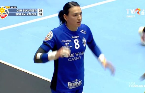 Cristina Neagu, dezlănțuită în derby-ul CSM București - SCM Râmnicu Vâlcea + Rapid, victorie la Cisnădie