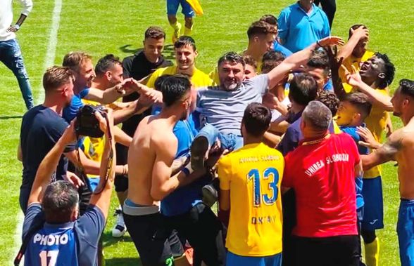 Adrian Mihalcea a dus Slobozia în play-off-ul Ligii 2: „Salvarea de la retrogradare a fost mai grea!”