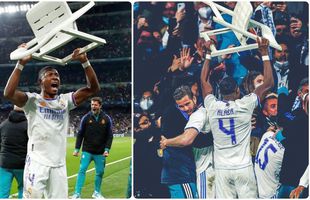 Alaba, colaborare cu Ikea după momentul viral cu scaunul, la meciul cu PSG? Ce a răspuns fundașul lui Real Madrid :D