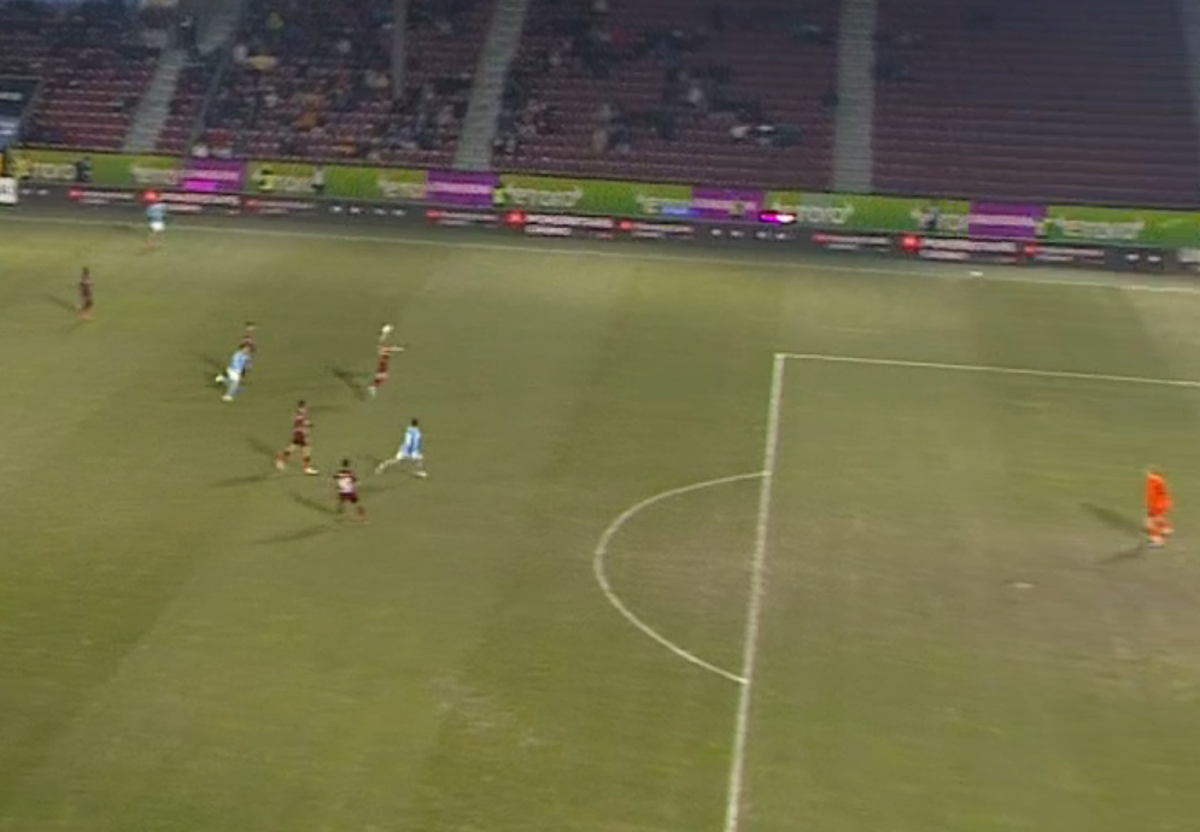 CFR Cluj - FC Voluntari. Eroare mare la golul lui Costin
