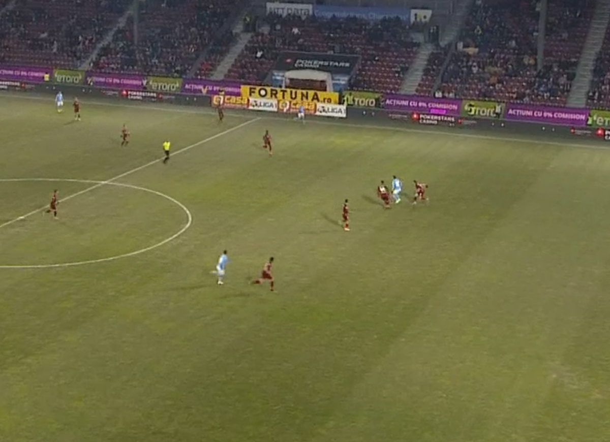 Eroare monumentală în apărarea lui CFR Cluj » Rar vezi așa ceva!