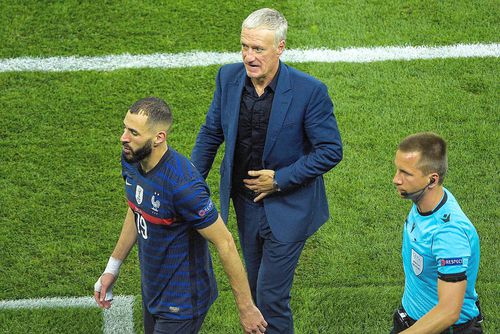 Karim Benzema l-a ironizat Didier Deschamps. Foto: Imago Images