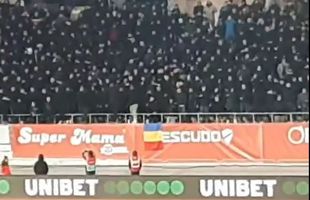 Fanii olteni au sfidat interdicția » Câți suporteri FCU Craiova au fost la meciul cu Hermannstadt