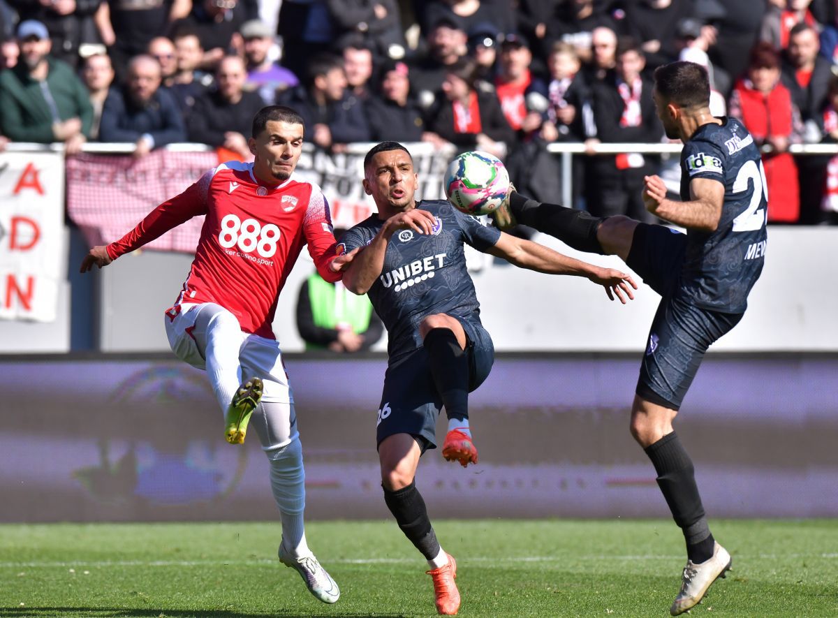 Dinamo - Poli Timișoara, meci